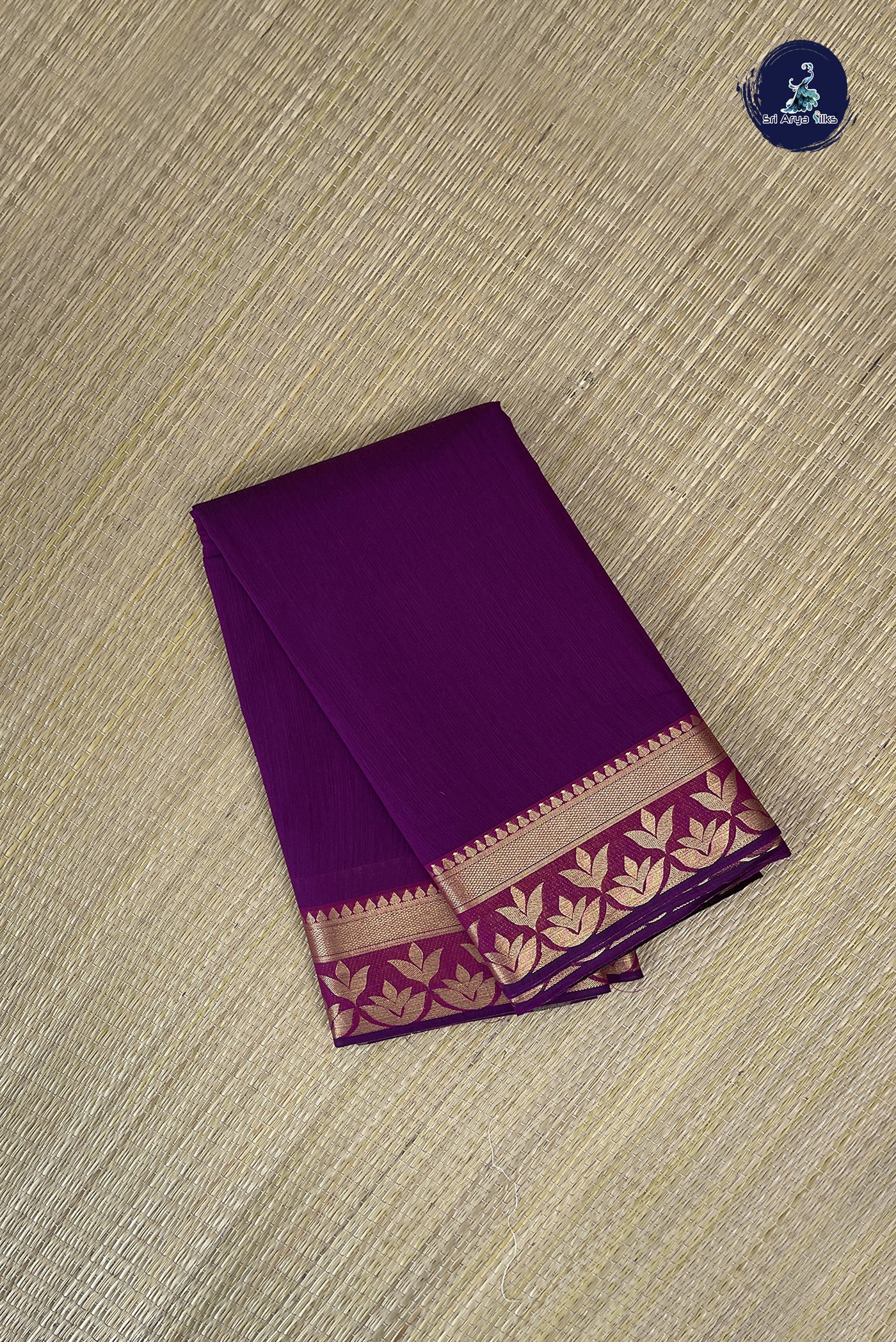 Black Budget Semi Silk Cotton Saree With Plain Pattern