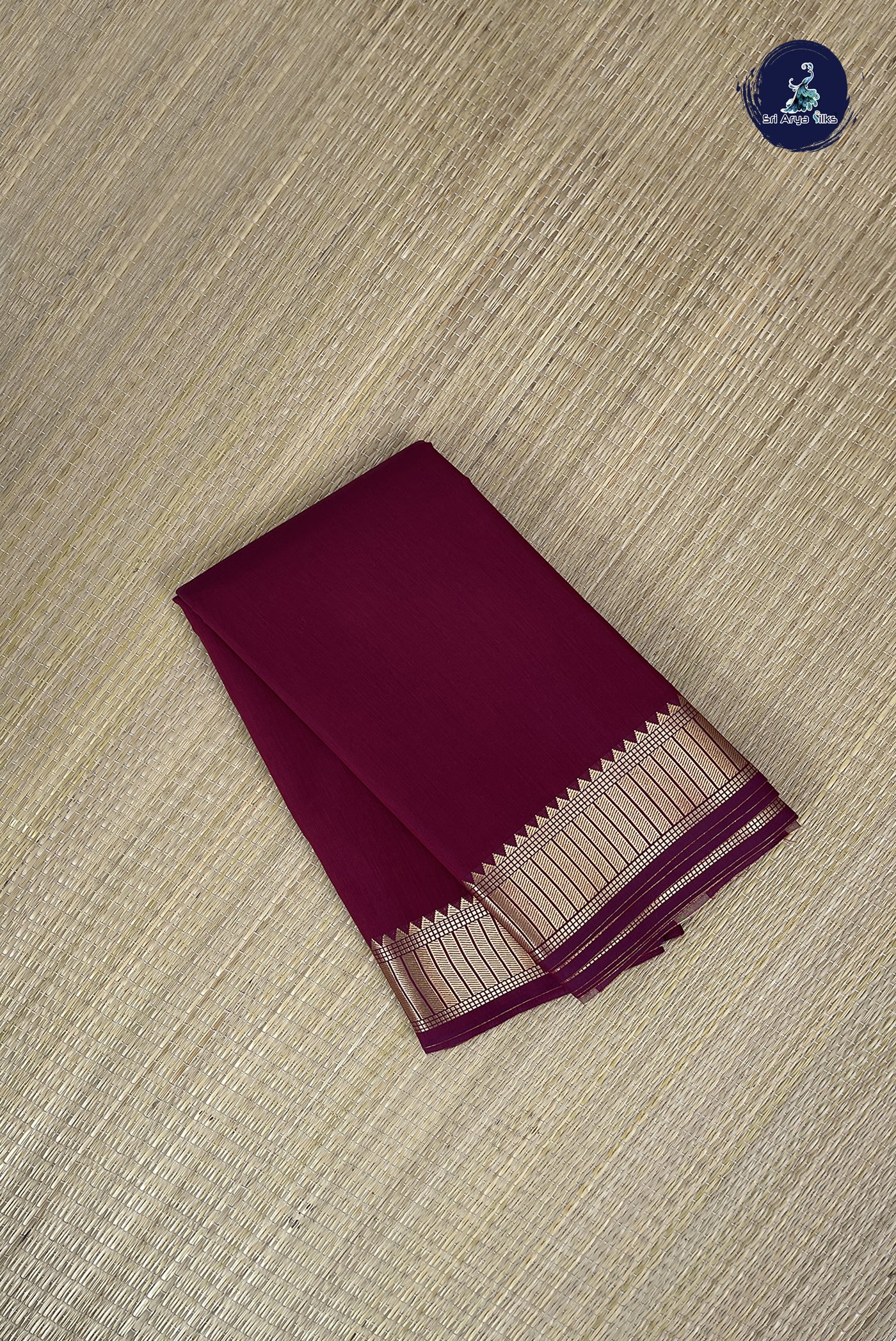 Arakku Budget Semi Silk Cotton Saree With Plain Pattern