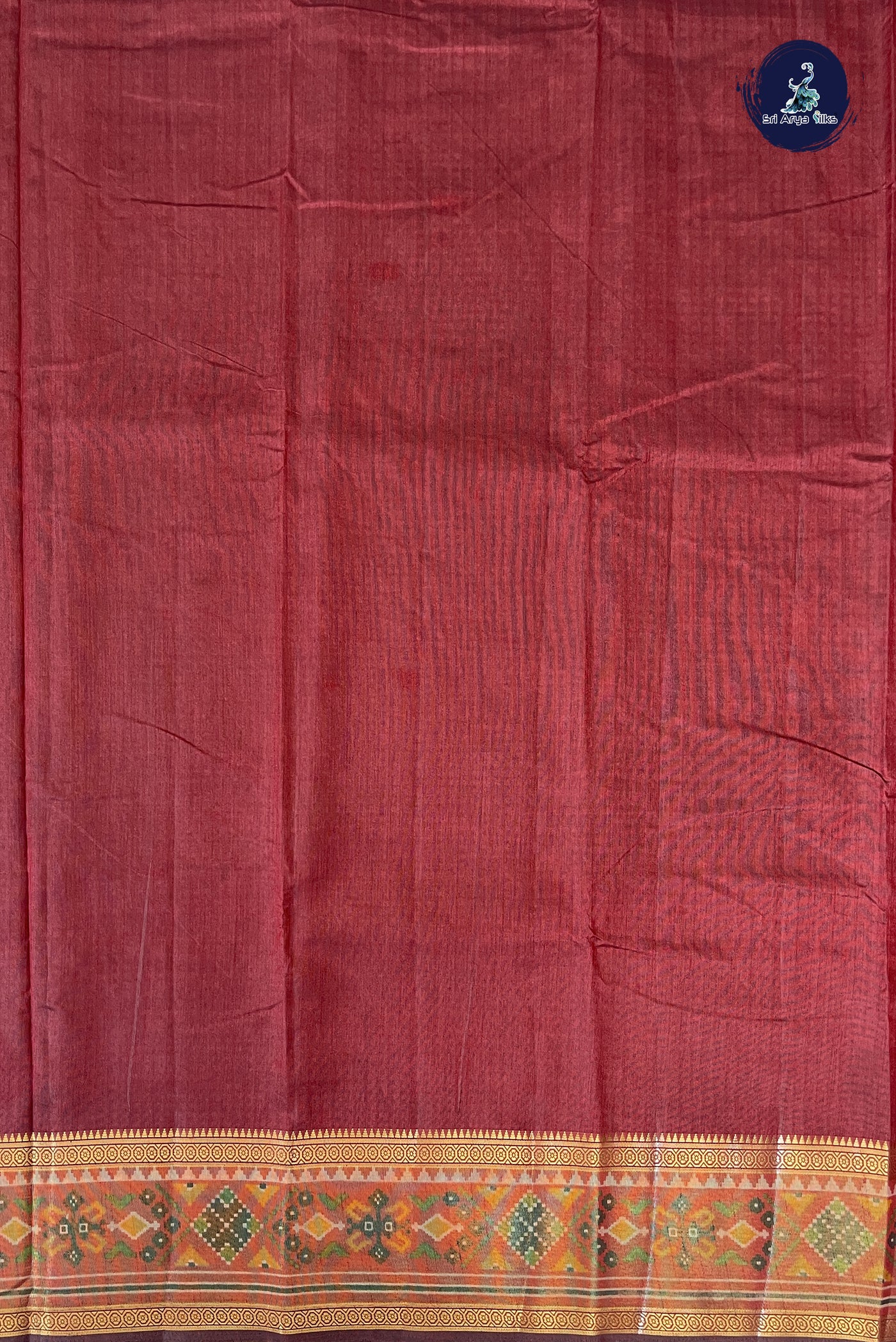 Black Semi Pattola Saree With Patola Pattern