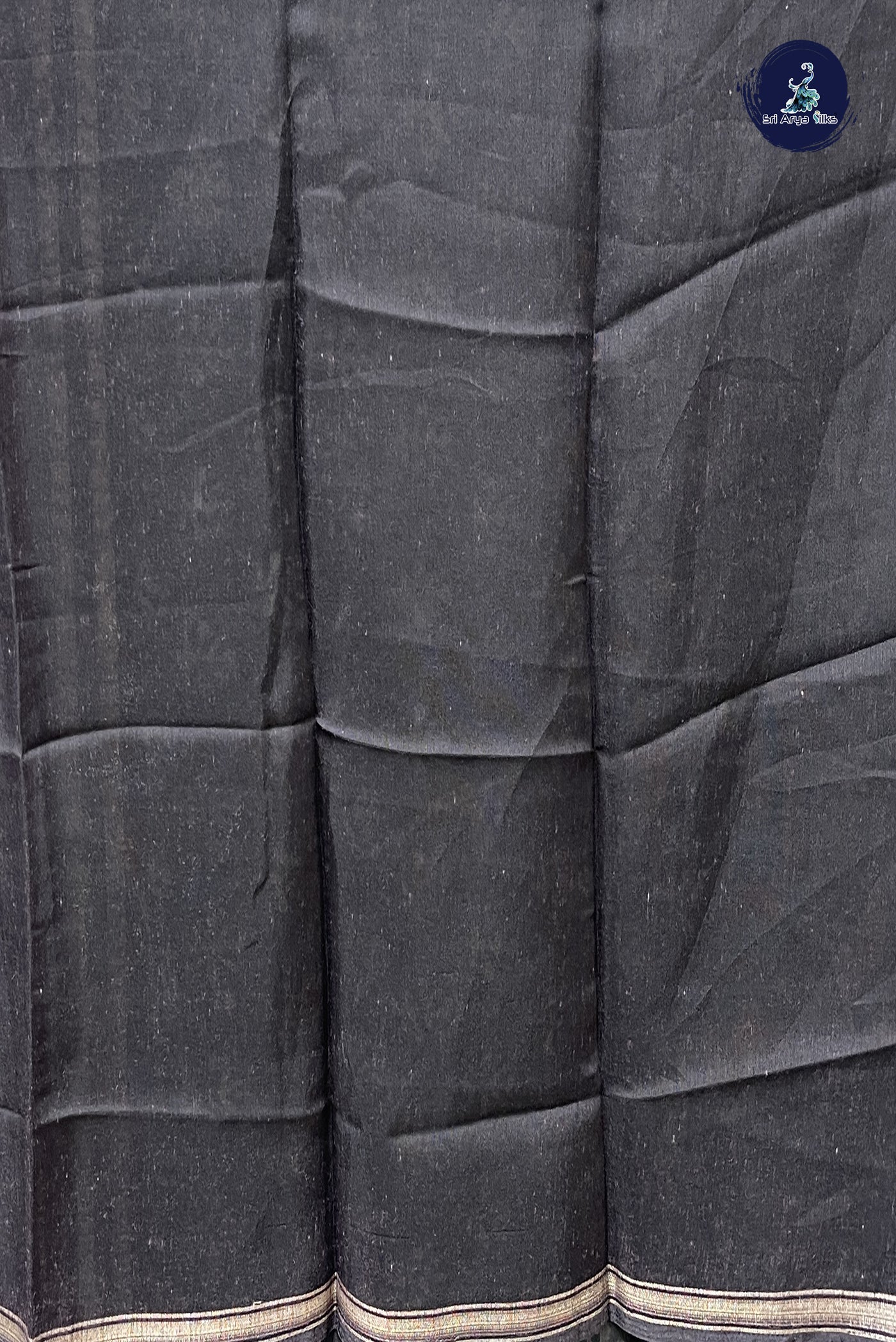 Green Cotton Saree With Printed Pattern