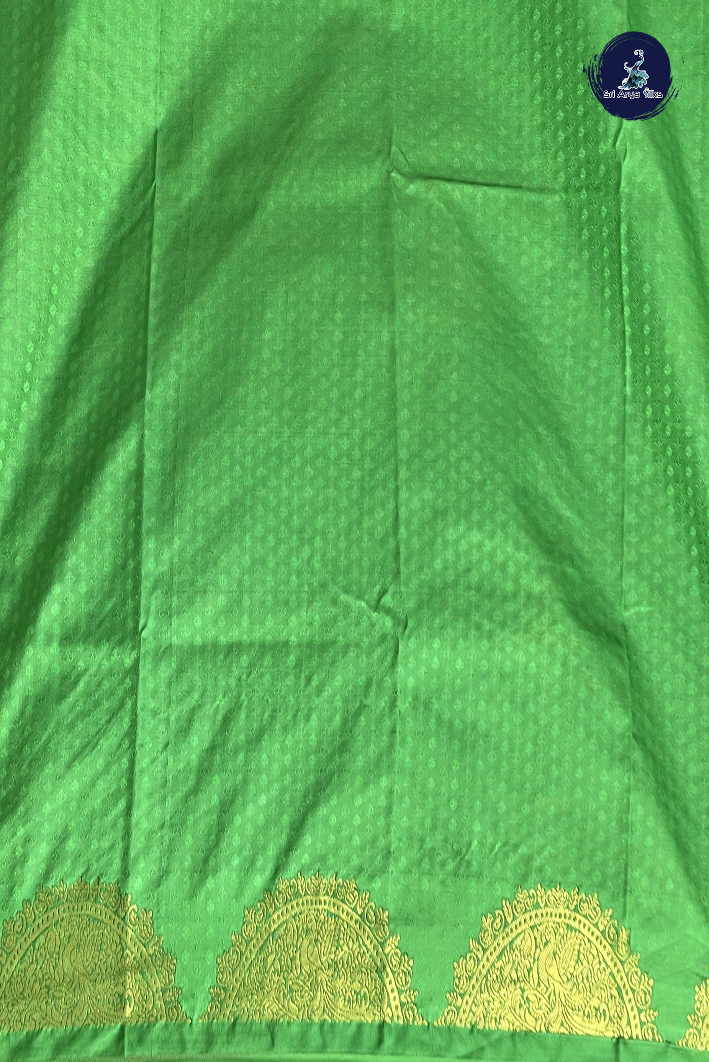 Pink Semi Silk Saree With Embossed Pattern