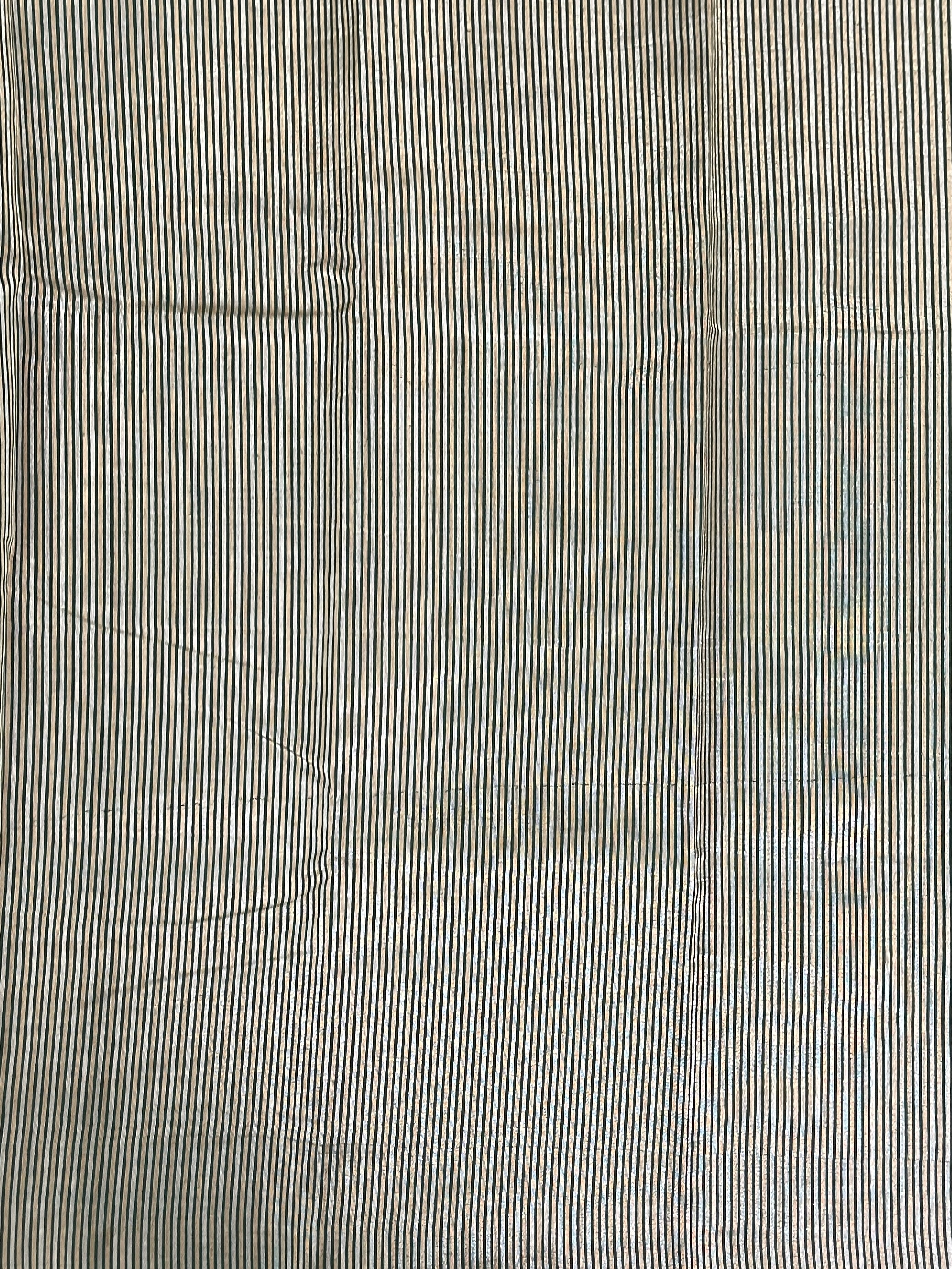 Green Semi Tussar Saree With Zari Buttas Pattern