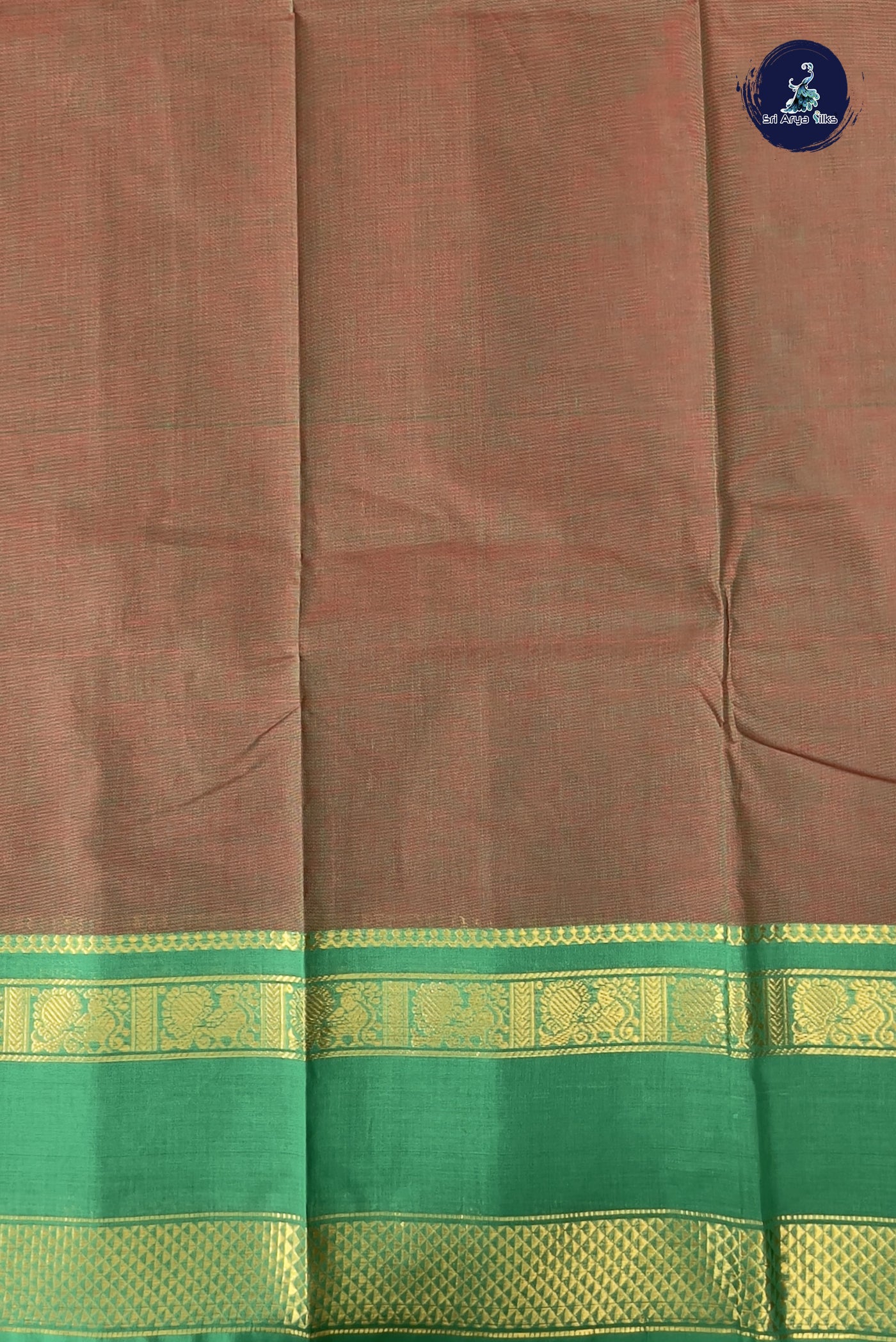 Manthulir Kanchi Cotton Saree With Plain Pattern