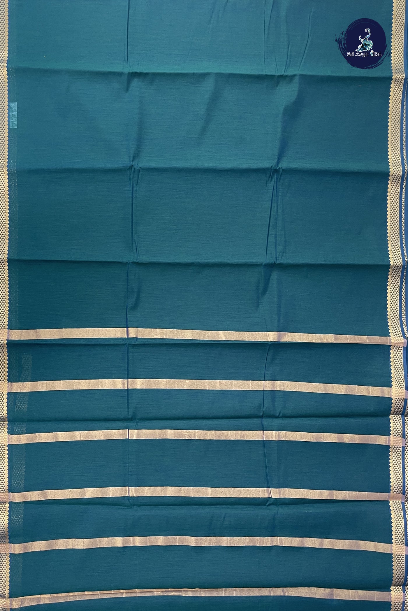 Green Budget Semi Silk Cotton Saree With Checked Pattern