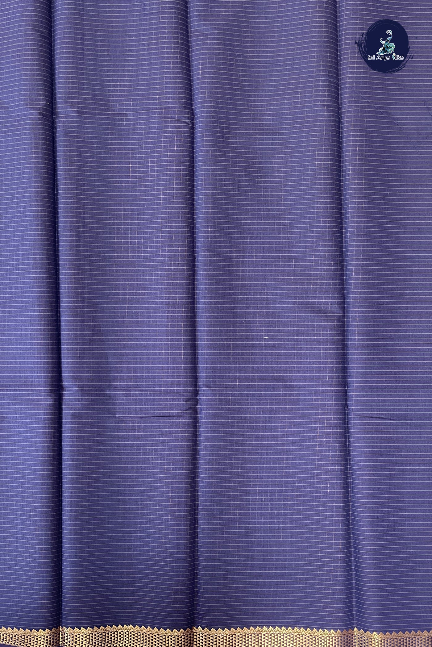 Navy Blue Budget Semi Silk Cotton Saree With Checked Pattern