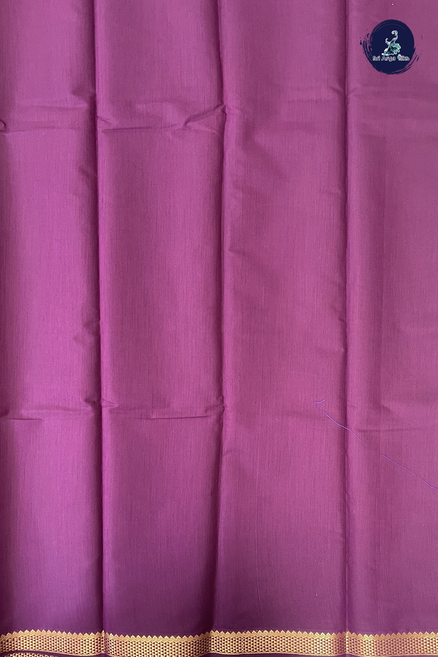 Burgundy Budget Semi Silk Cotton Saree With Plain Pattern
