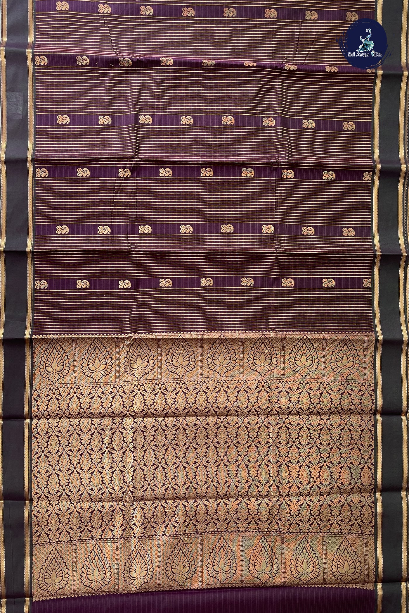 Manthulir Budget Semi Silk Cotton Saree With Checked Pattern