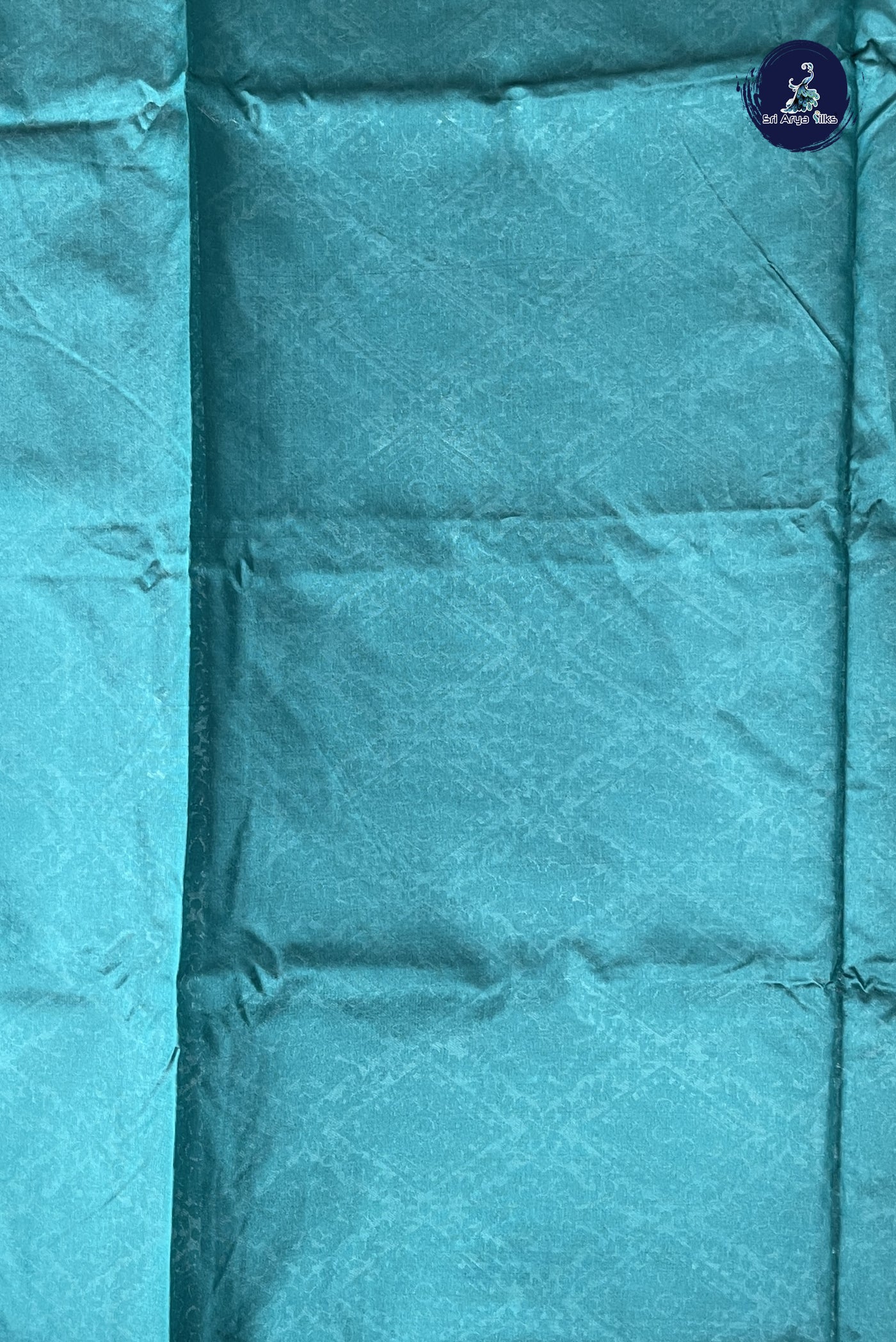 Purple Semi Banarasi Saree With Embossed Pattern