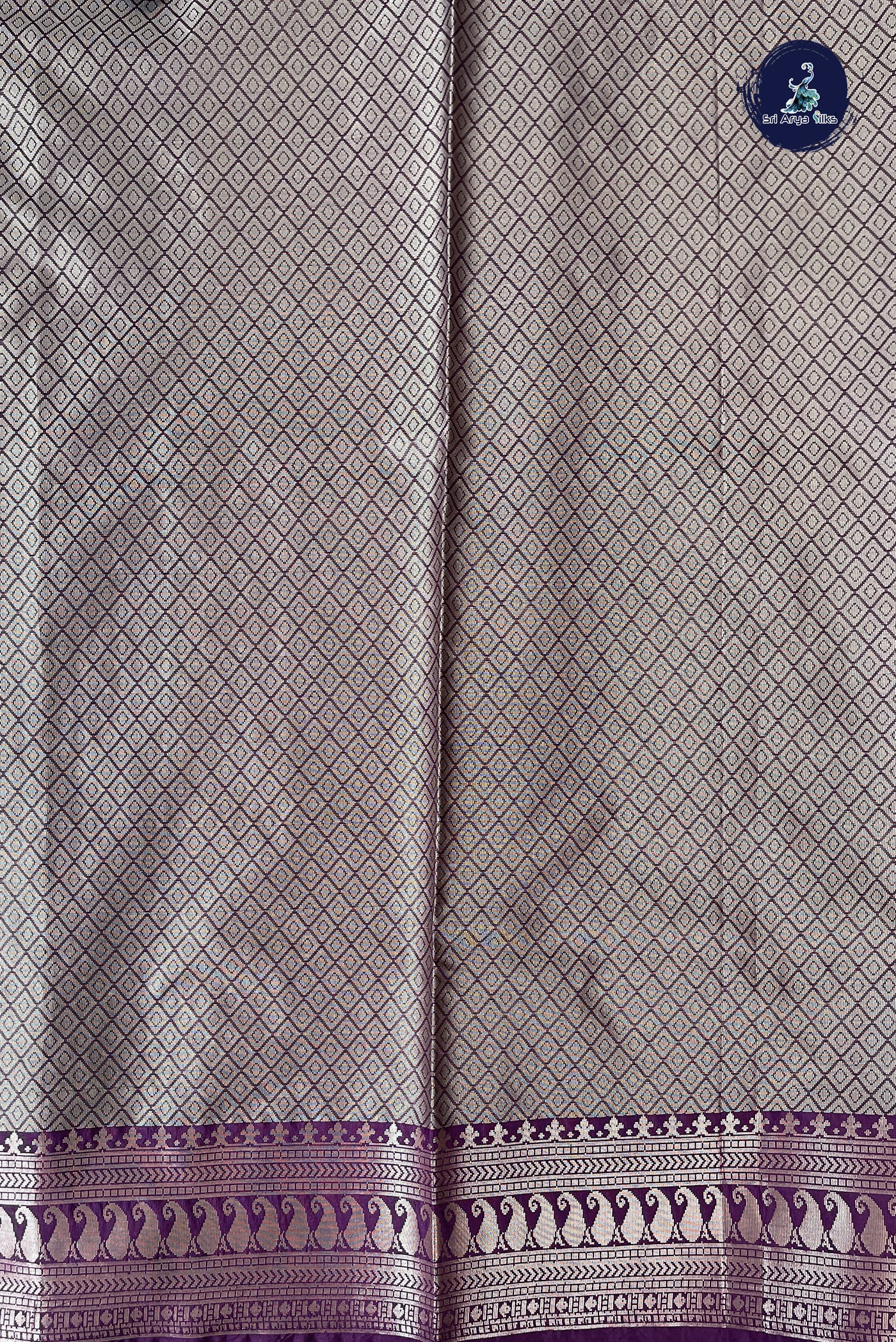 Teal Semi Banarasi Saree With Zari Woven Pattern