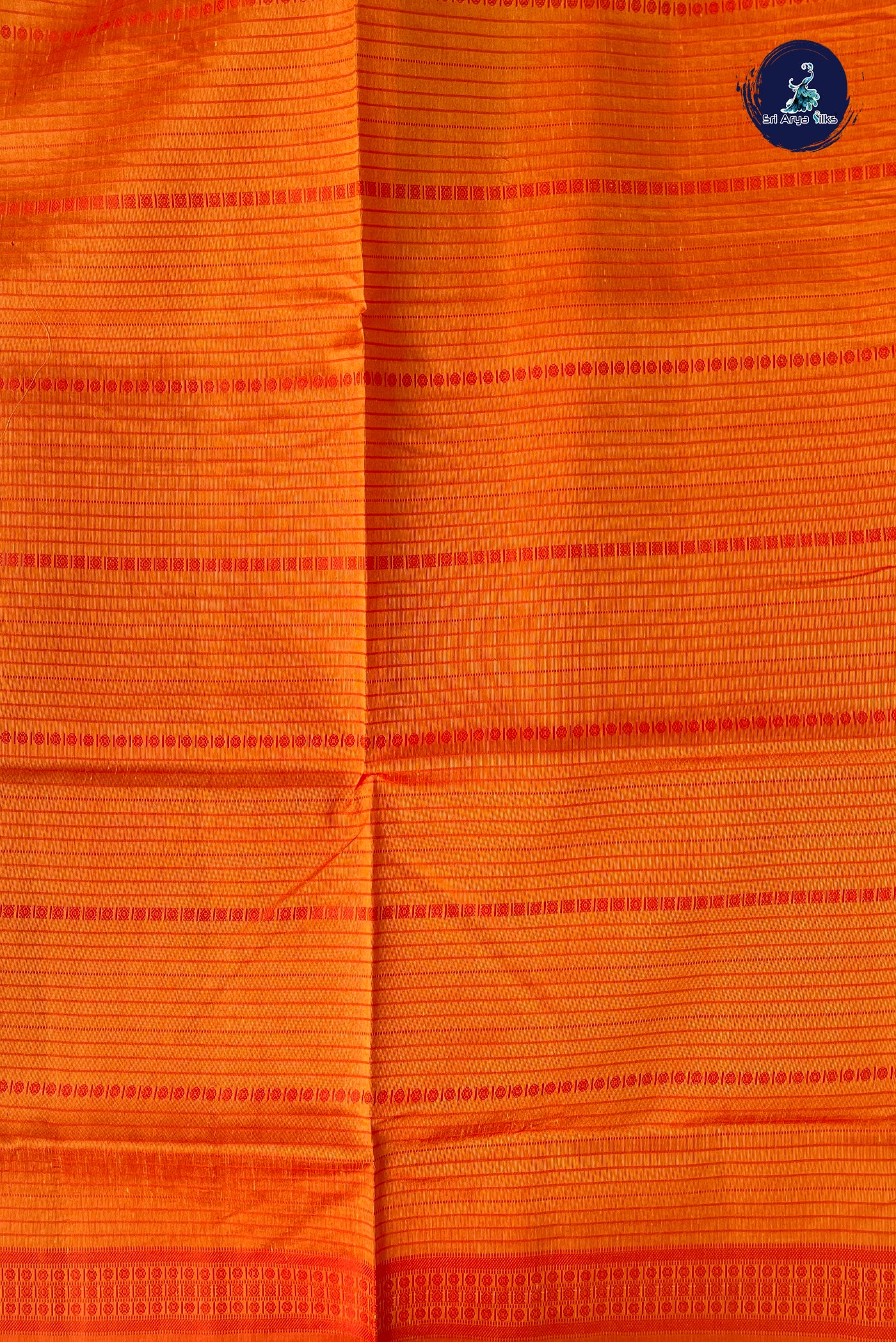 Yellow Semi Tussar Saree With Thread Work Pattern