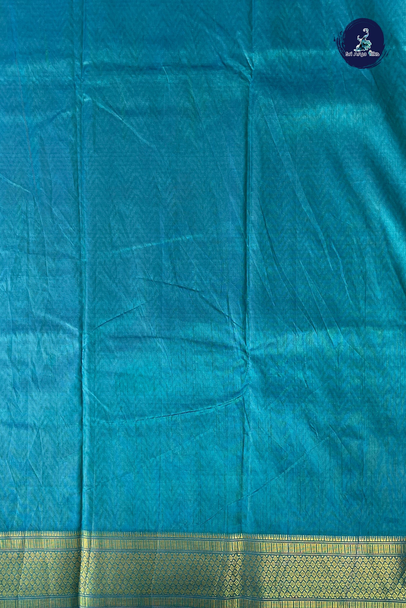 Blue Semi Pattola Saree With Ikat Pattern