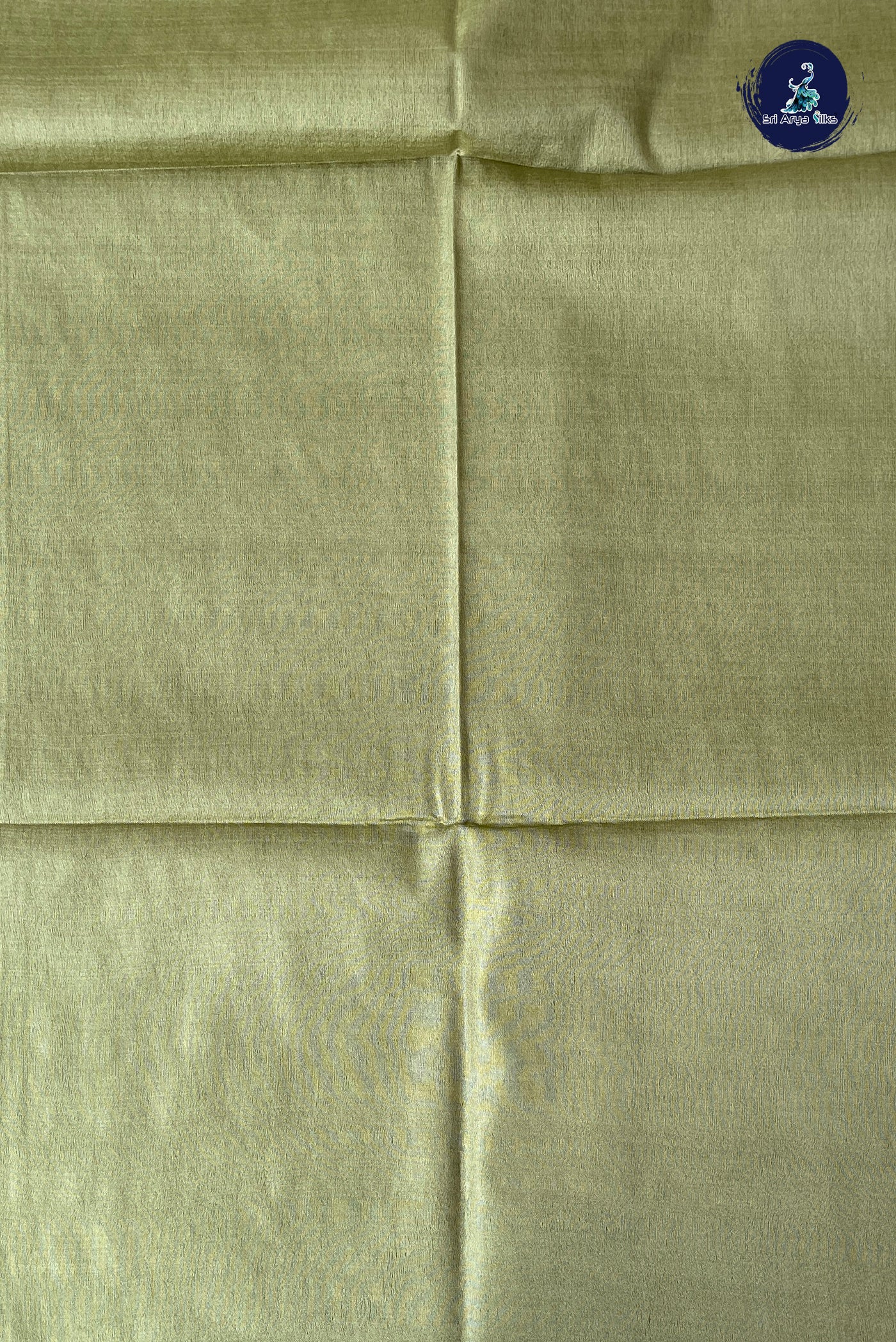 Mehendi Green Baswada Saree With Embossed Pattern