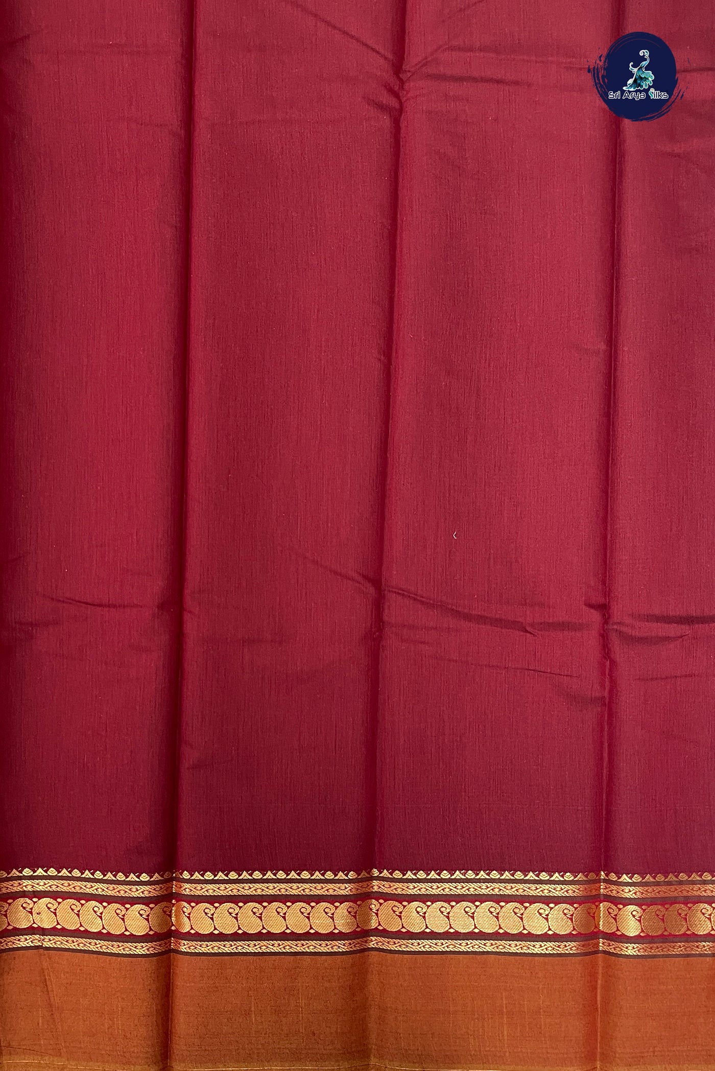 Arakku Budget Semi Silk Cotton Saree With Zari Buttas Pattern