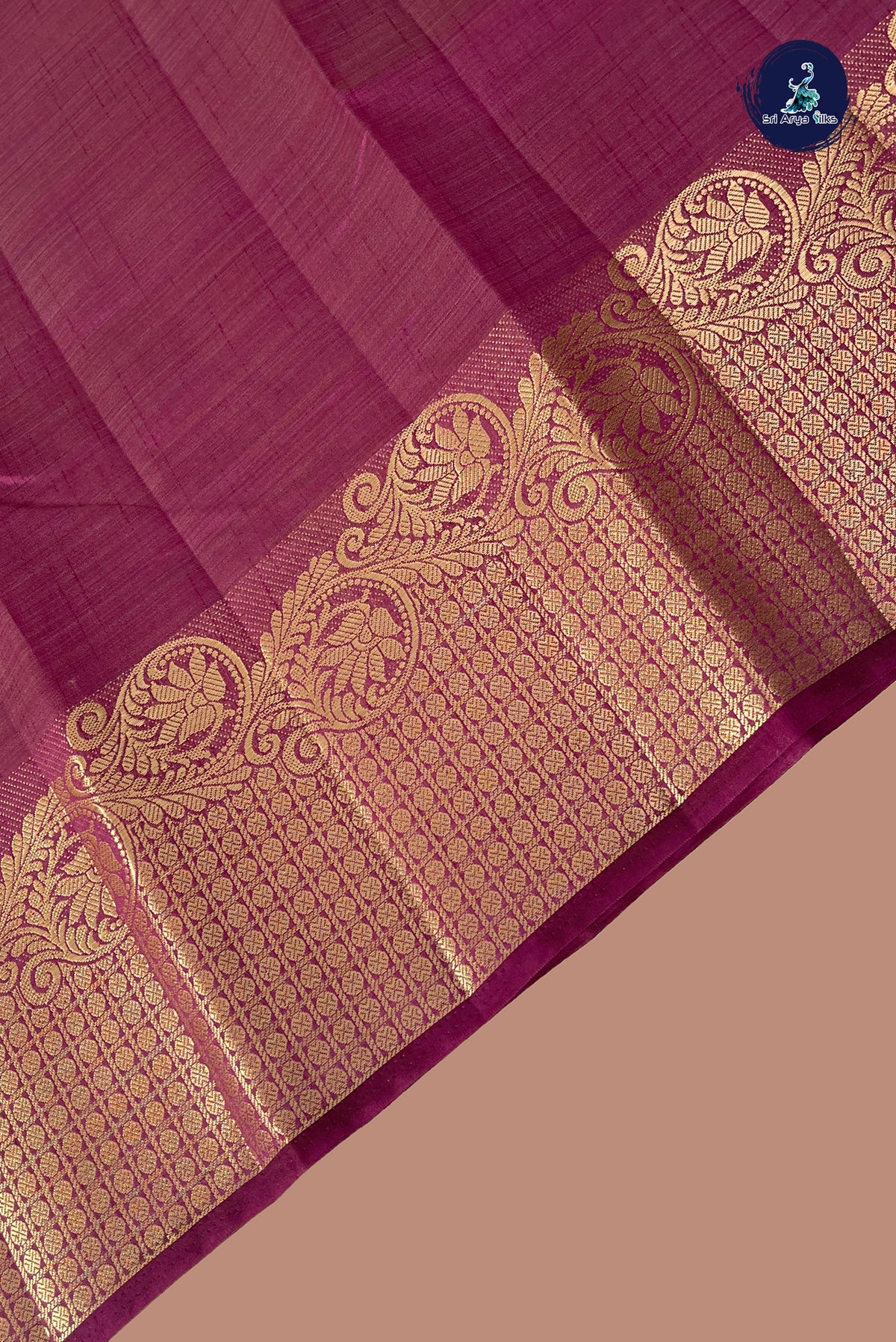 Snuf Semi Tussar Saree With Plain Pattern