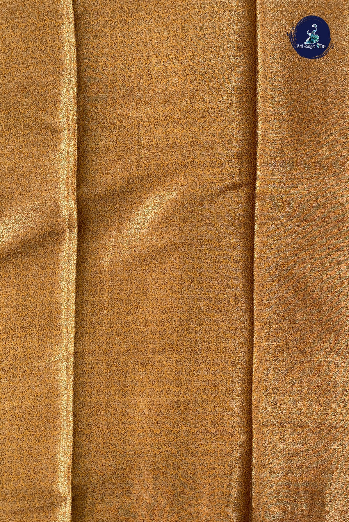 Coffee Brown Raw Silk Saree With Zari Buttas Pattern