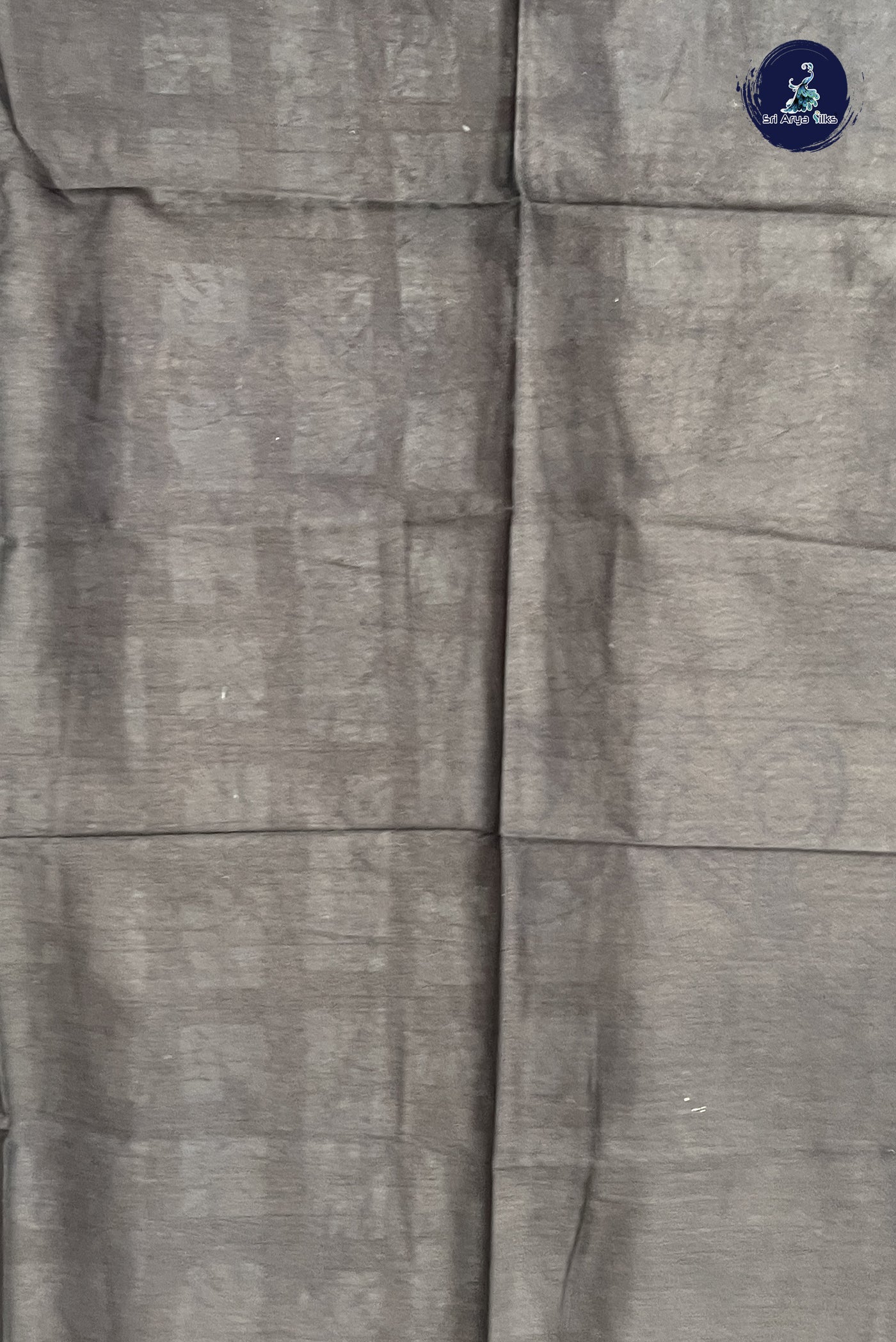 Black Cotton Saree With  Printed Pattern