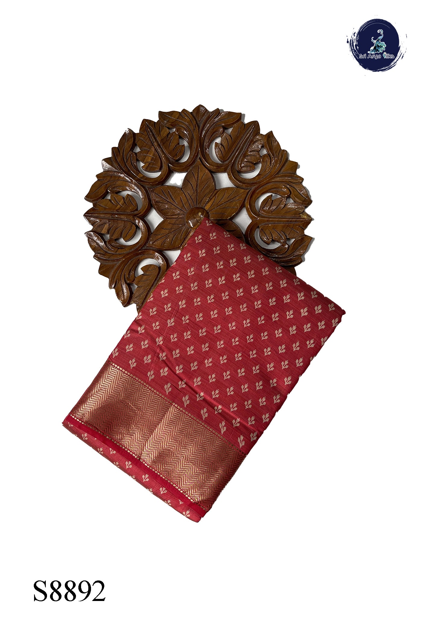 Tussar Saree With Printed Pattern