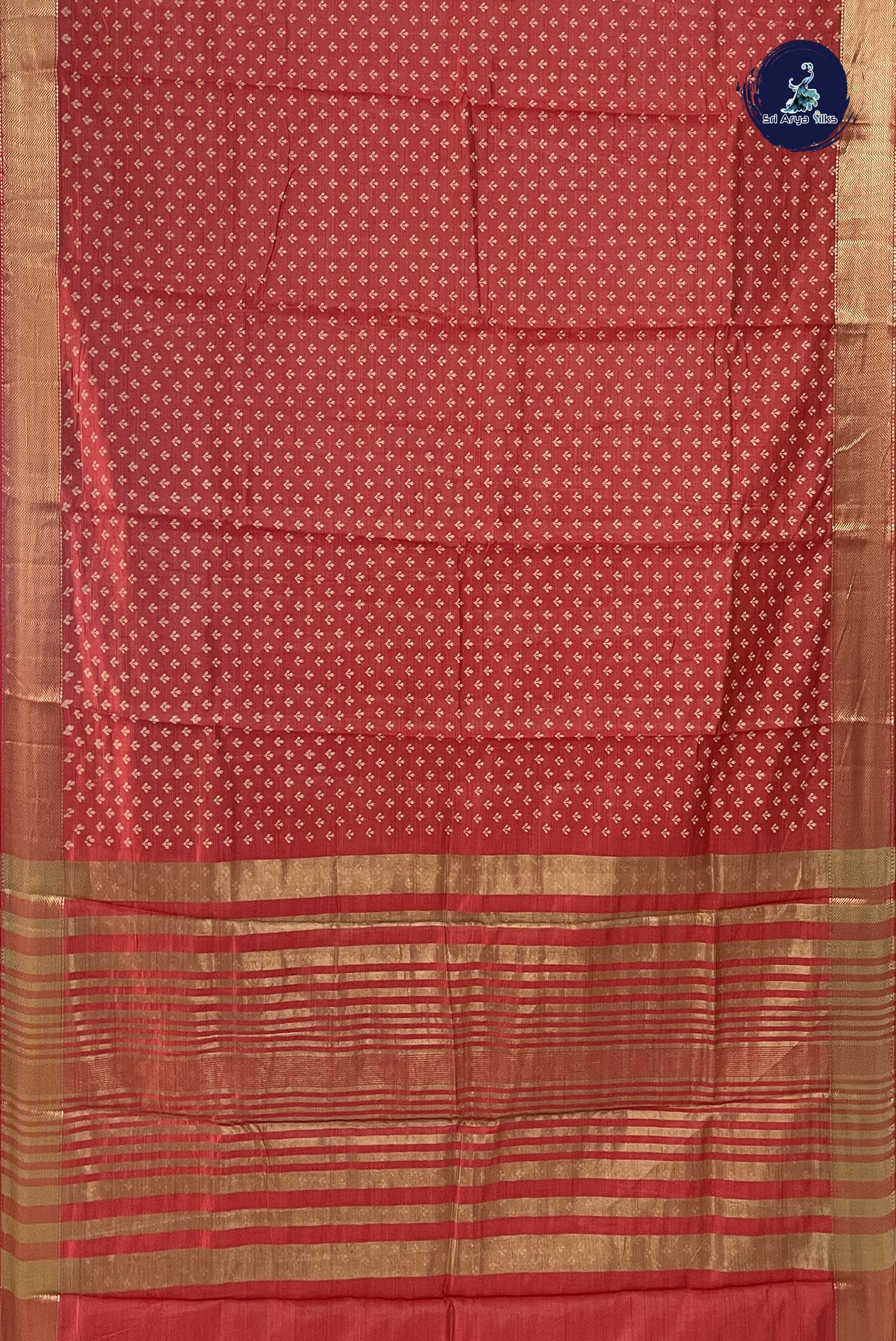 Tussar Saree With Printed Pattern