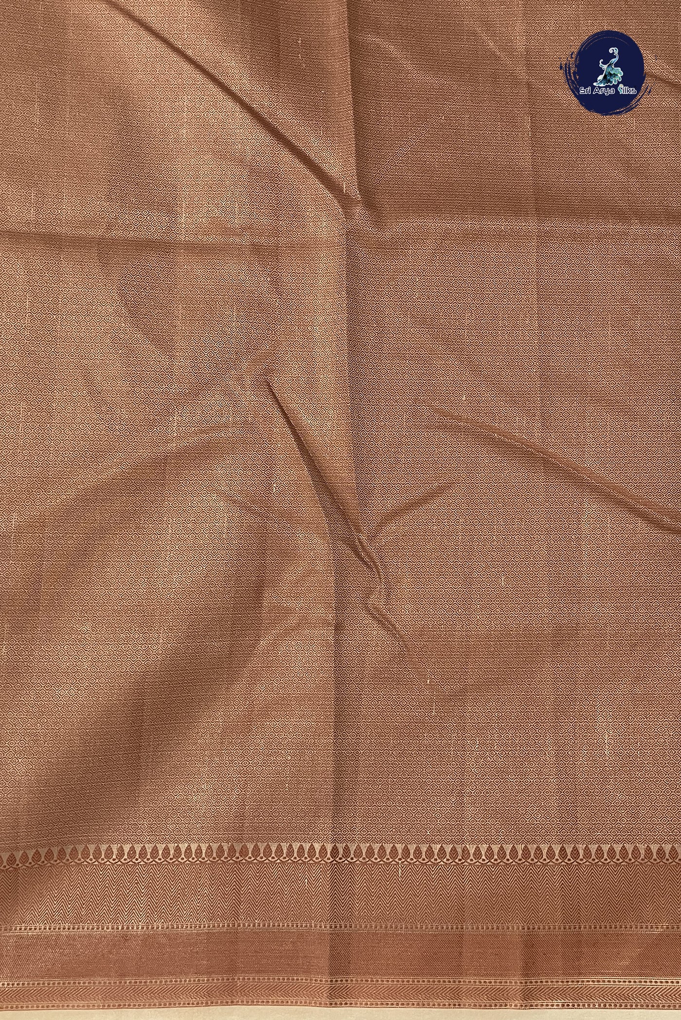 Gold Tissue Banarasi Saree With Thread Work Pattern