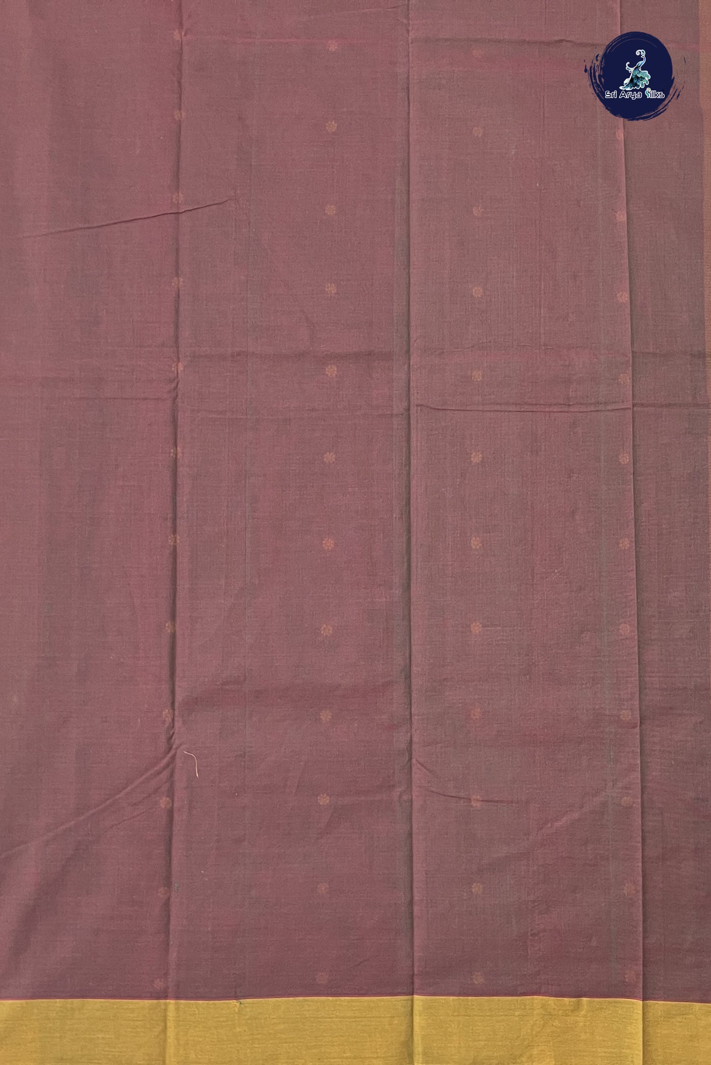 Manthulir Kanchi Cotton Saree With Thread Work Pattern