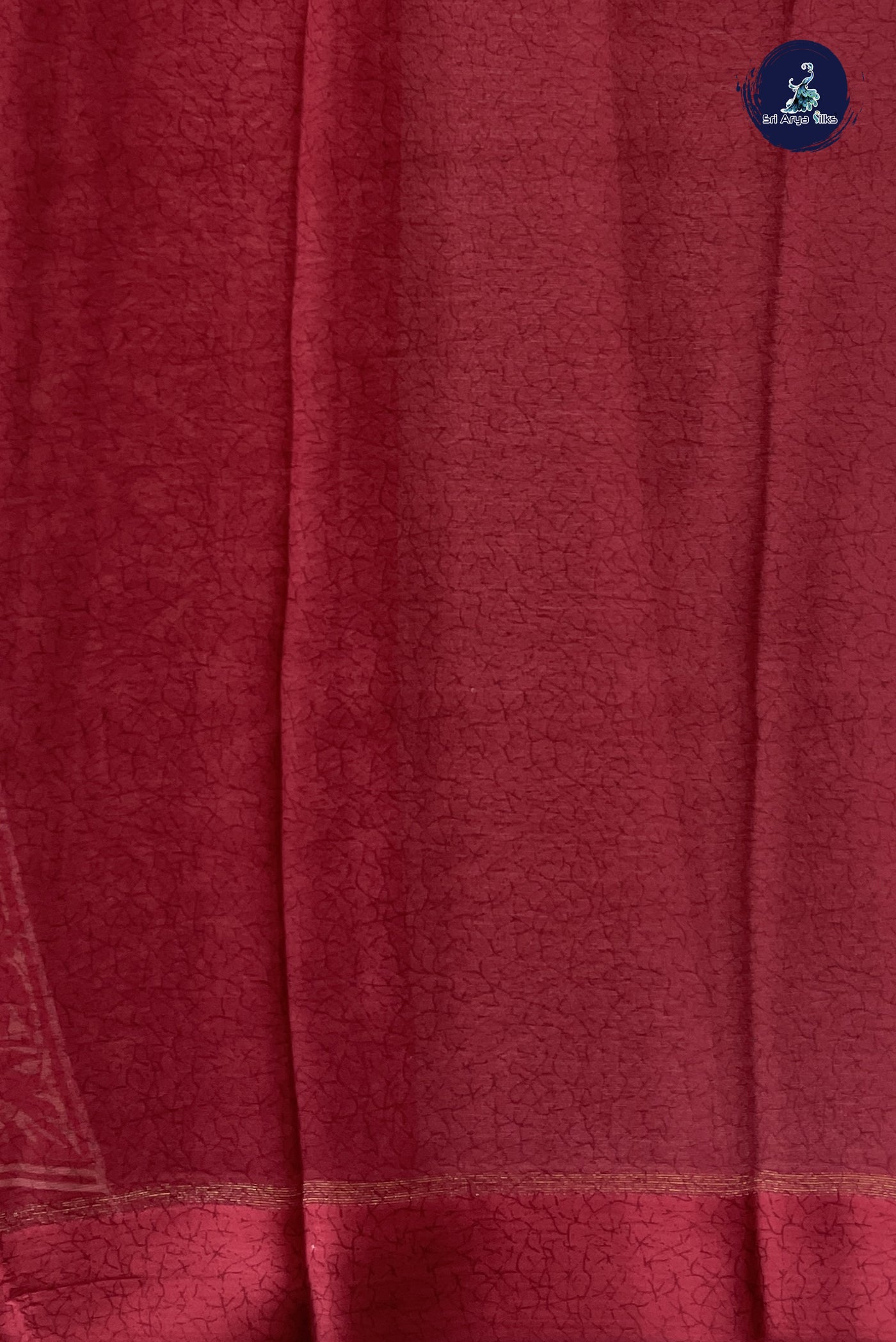 Reddish pink Chiffon Saree With Printed Pattern